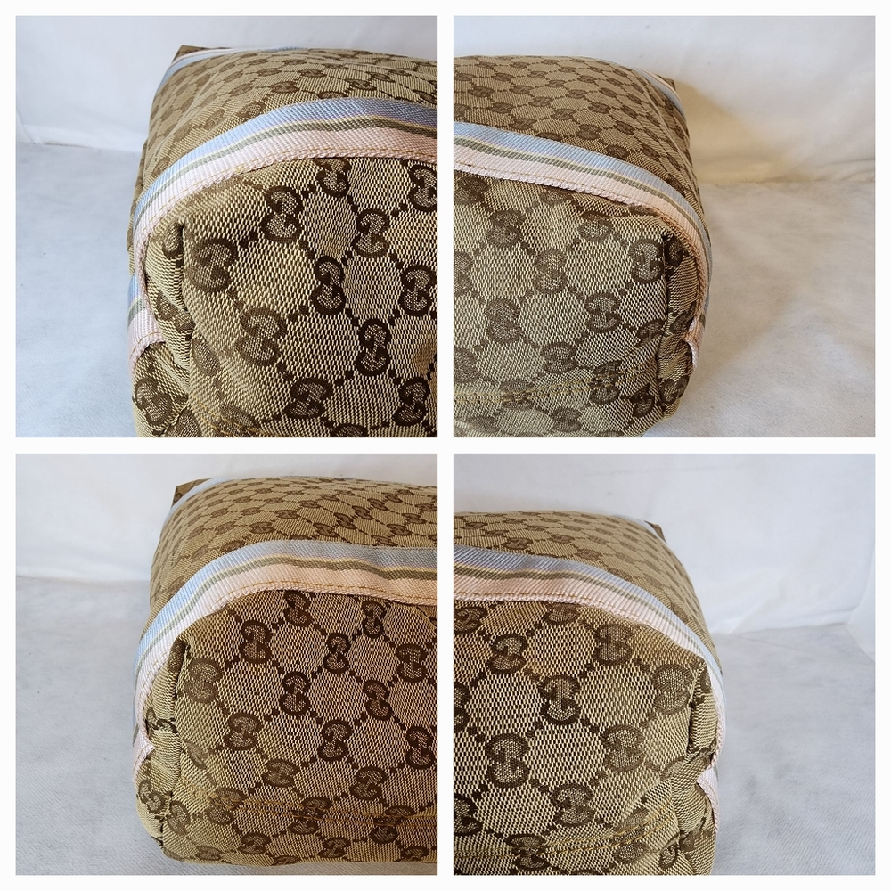 ✨️GUCCI GG Canvas Web Tote Bag - Picture 10 of 15